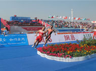 The 16th Guangzhou Asian Games Triathlon